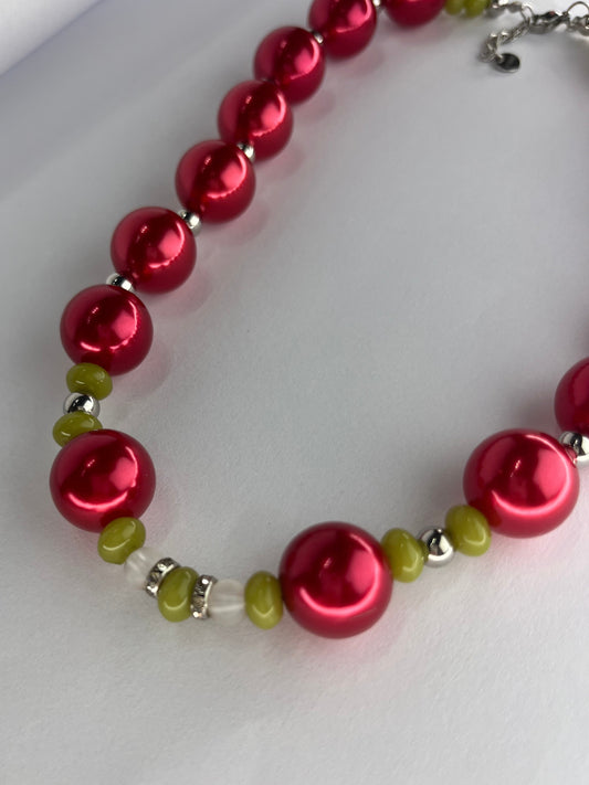 Colar Balls em prateado