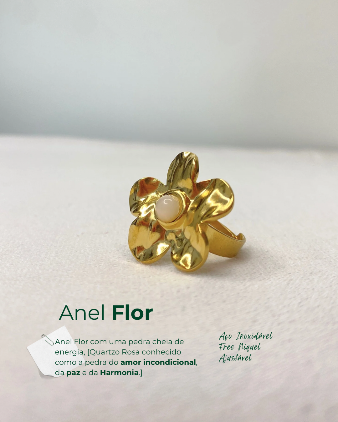 Anel Flor