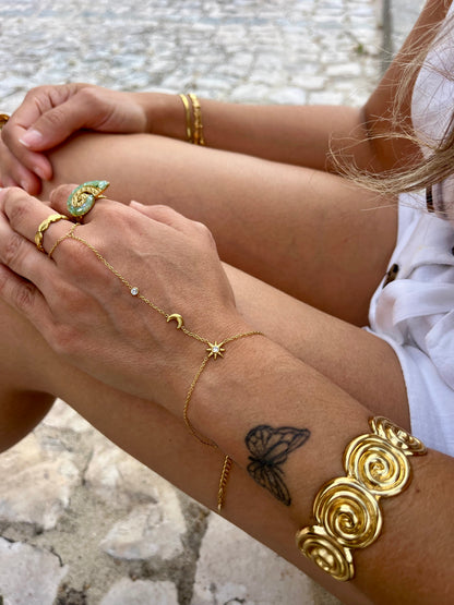Pulseira de mão Lunar