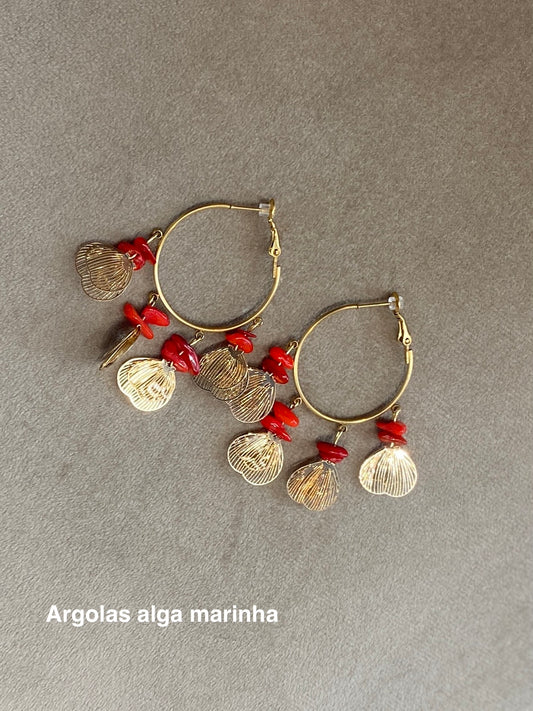 Argola alga marinha