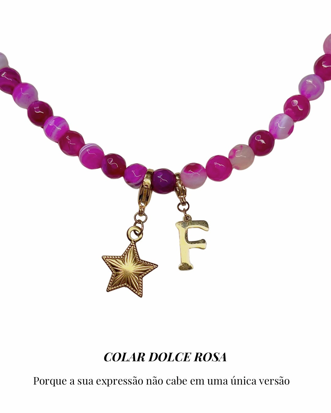 Colar Dolce Rosa