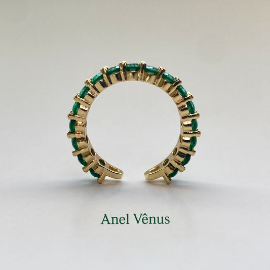Anel Verde Vênus