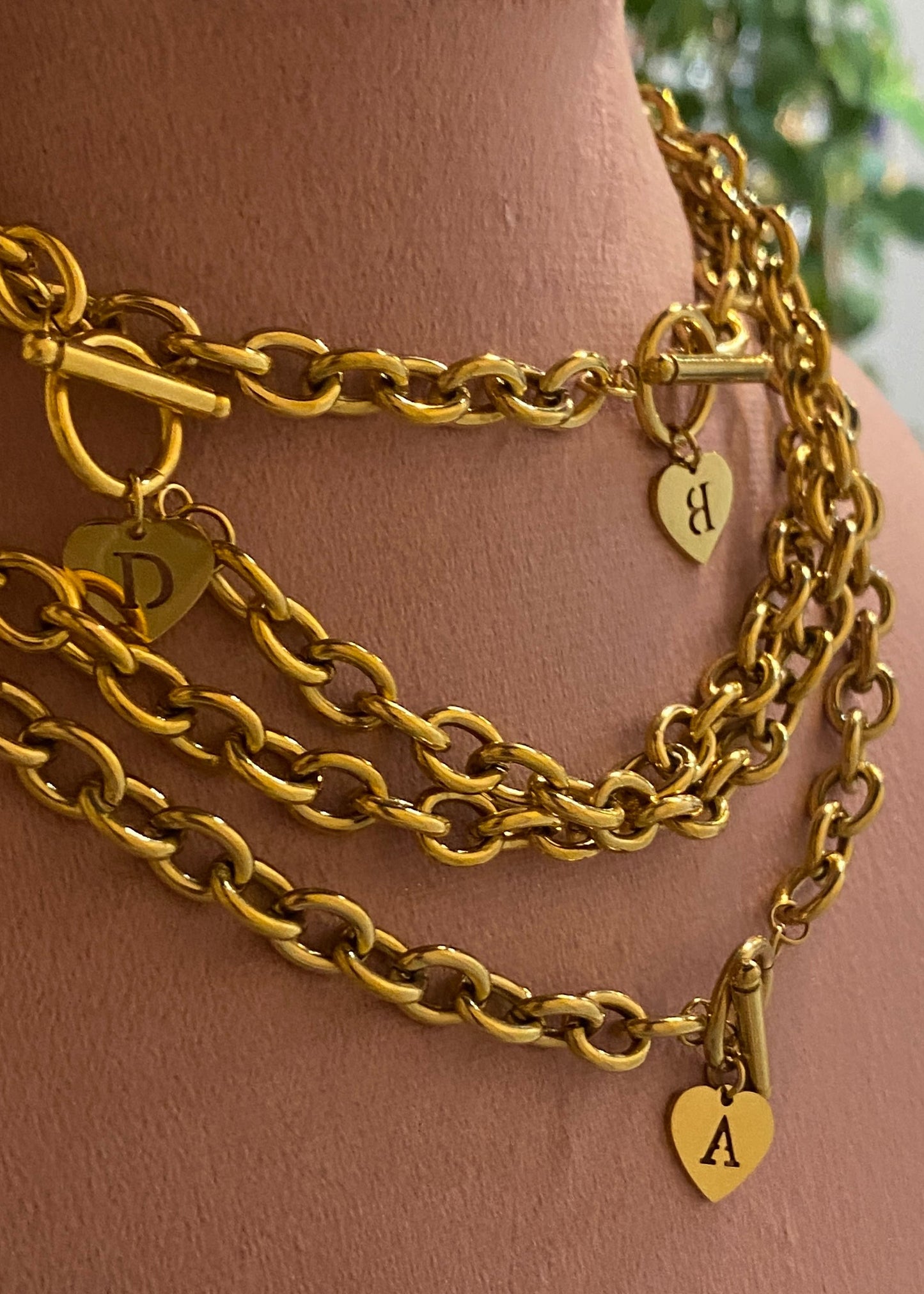 Letras Grossas Dourado