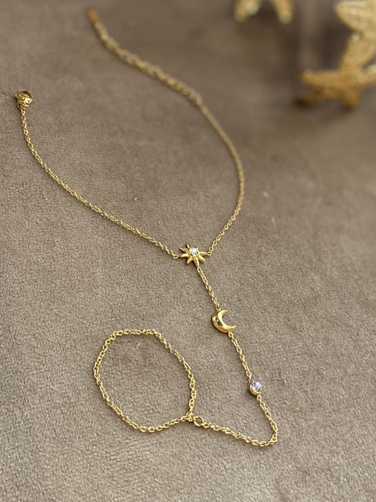 Pulseira de mão Lunar